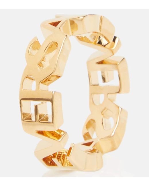 Versace Metallic Ring