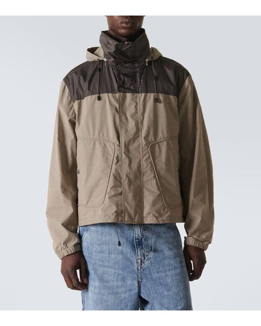 Our Legacy Brown Shigatsu Paneled Cotton-blend Jacket for men