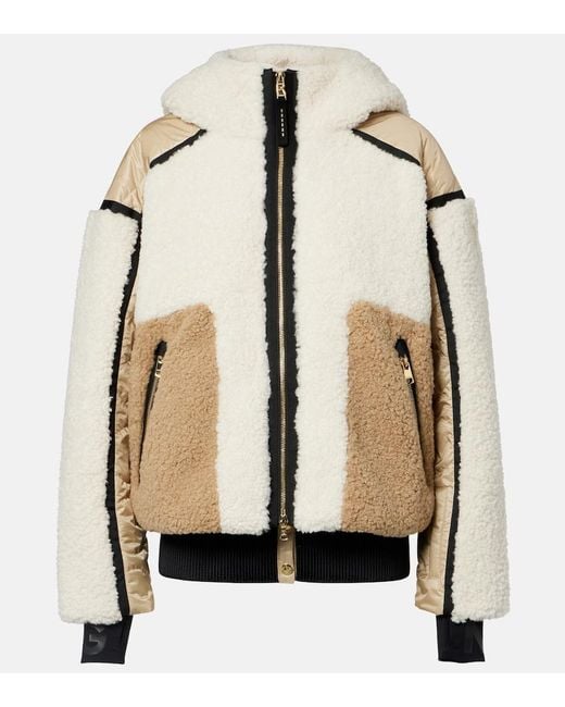 Bogner Natural Korad Hooded Down Ski Jacket