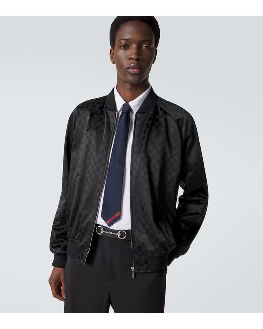 Gucci Blue Web Stripe Tie for men
