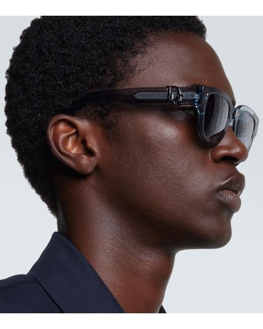 Dior Blue Dioroblique S1I Square Sunglasses for men