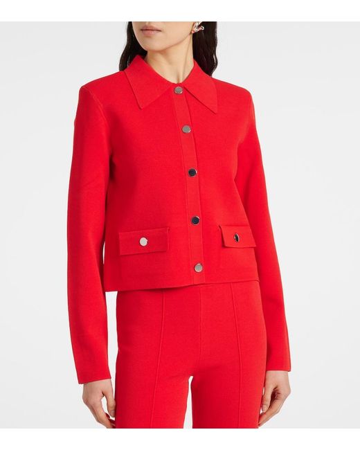 Veronica Beard Red Katia Jacket
