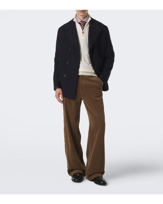 Pull En Cachemire Kiton pour homme en coloris White