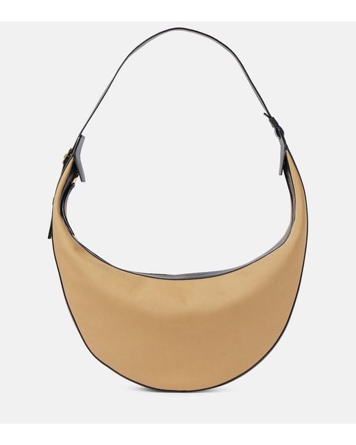 Khaite Metallic Augustina Canvas Tote Bag