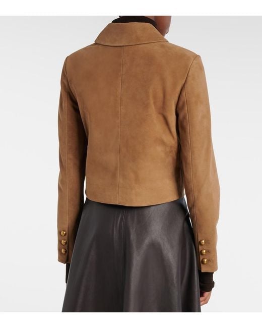 Altuzarra Brown Suede Jacket