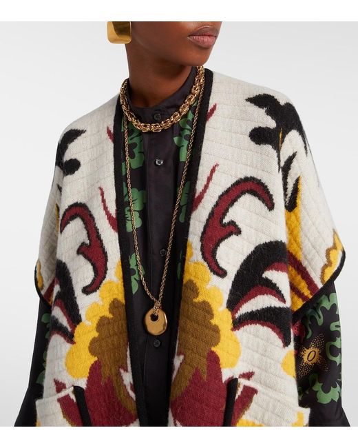 LaDoubleJ Multicolor My Power Patterned Cape