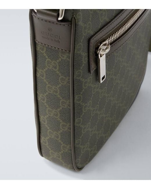 Gucci Crossbody Bag Gg Aus Leder in Green für Herren