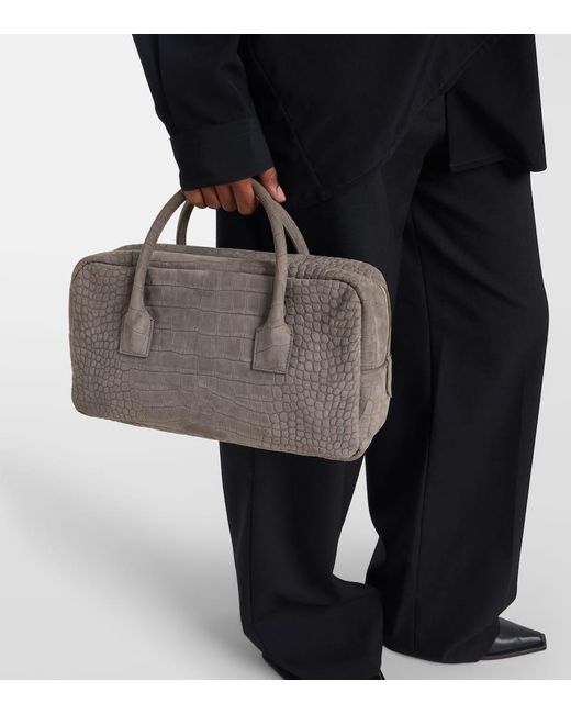 Sac America Medium En Cuir Calvin Klein en coloris Gray