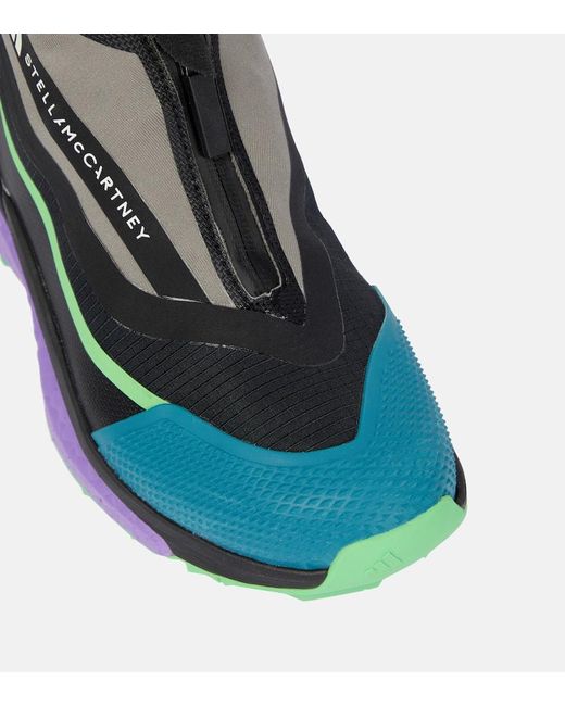Adidas By Stella McCartney Blue X Terrex Free Hiker High-Top Sneakers