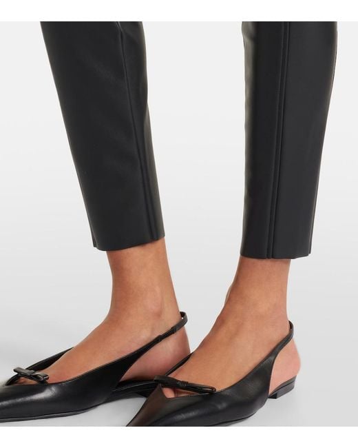 Wolford Black Edie Logo Leggings