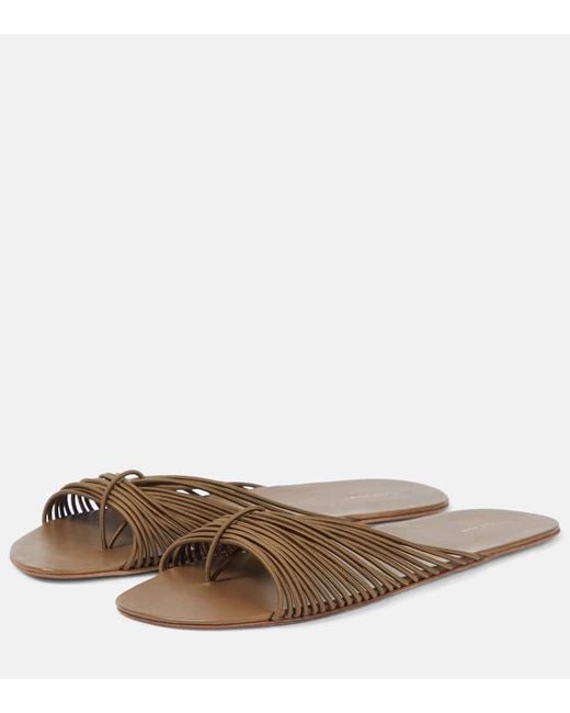 The Row Brown Sara Slides