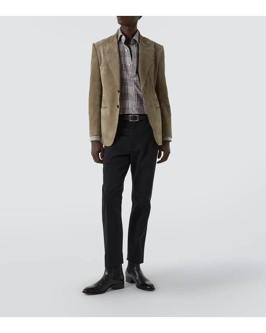 Pantaloni Chino di Tom Ford in Black da Uomo