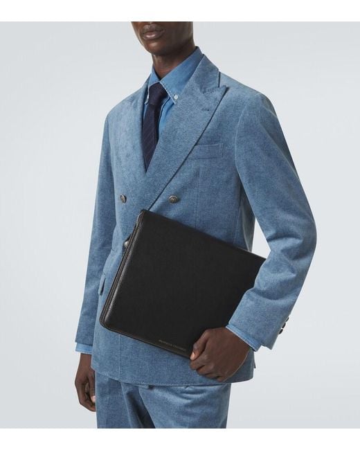 Portadocumenti di Brunello Cucinelli in Black da Uomo