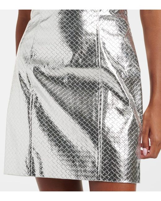 ROTATE BIRGER CHRISTENSEN Gray Minikleid
