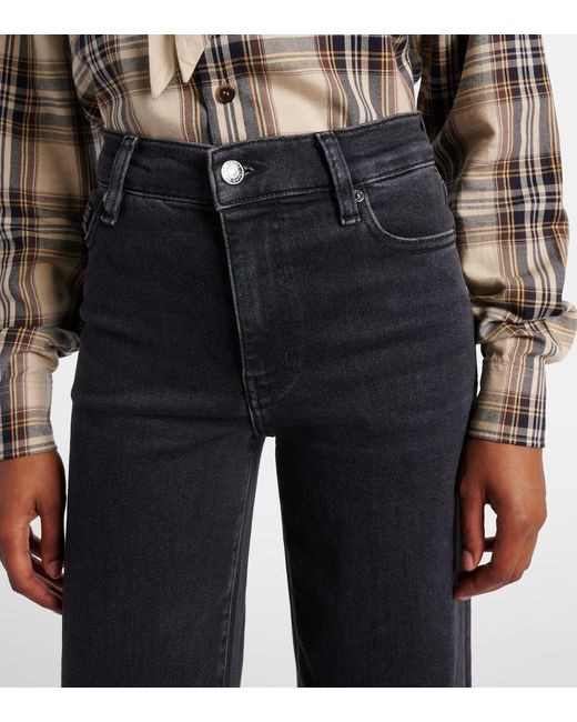 Jeans Anchos Le Slim Palazzo FRAME de color Blue
