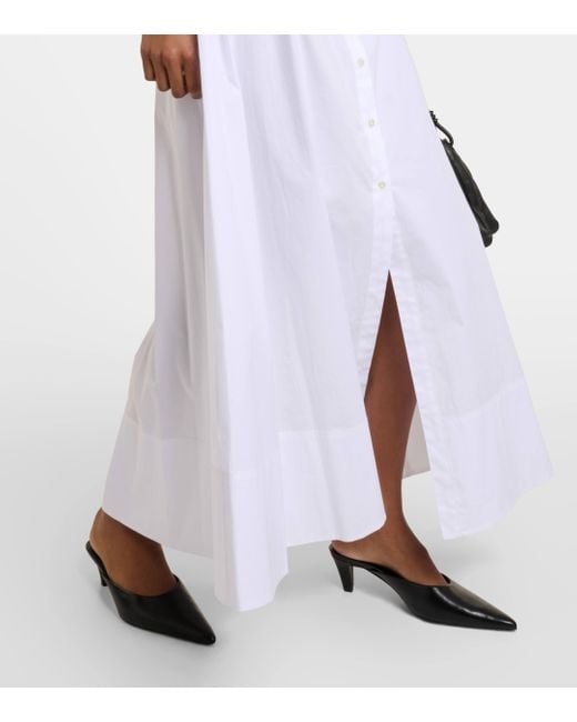 Robe chemise Joan en coton Staud en coloris White