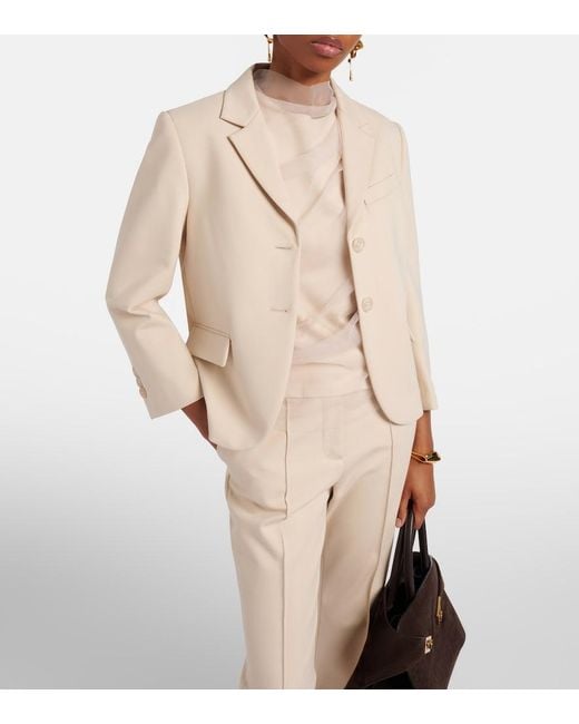 Dorothee Schumacher Natural Emotional Essence Cropped Blazer