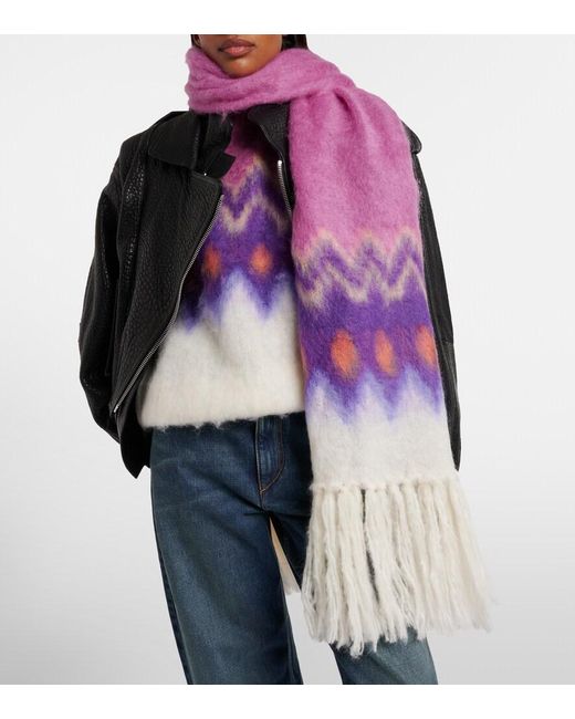 Isabel Marant Purple Marant Étoile Ambre Knit