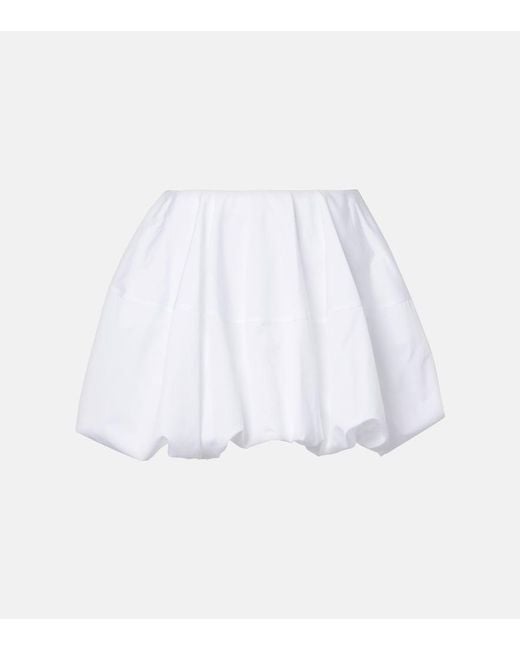 Alaïa White Bubble Skirt