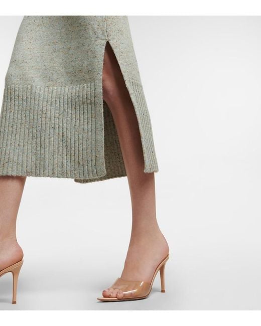 Ulla Johnson Multicolor Kaiya High-rise Knit Midi Skirt