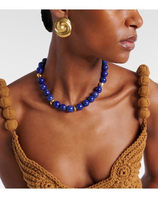 YSSO Blue Helen Necklace With Lapis