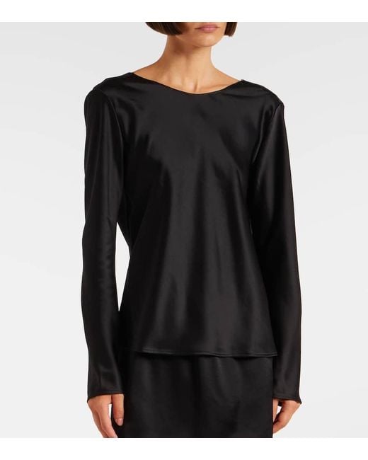 Leset Black Top Barb Aus Satin