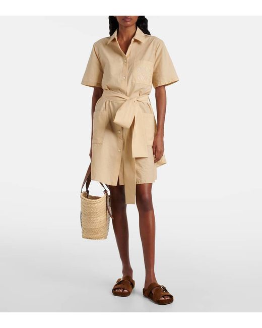 Loewe Brown Sandalen Ease Buckle Aus Veloursleder