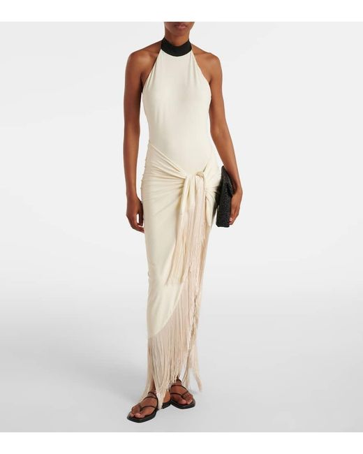 ‎Taller Marmo White Set Hera Aus Badeanzug Und Pareo