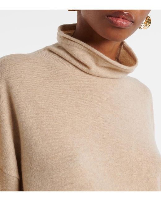 Max Mara Natural Oder Cashmere Turtleneck Sweater