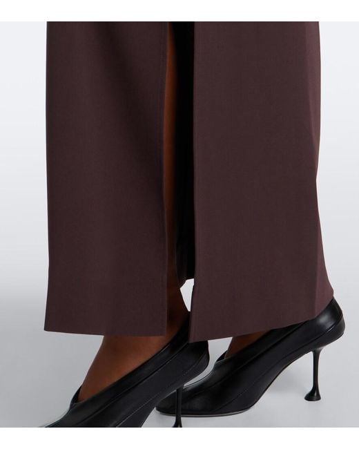 Proenza Schouler Purple Selena Gown