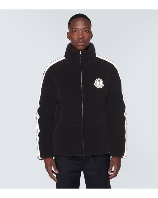 Moncler Genius Black X Palm Angels Ramsau Cotton Corduroy Jacket for men