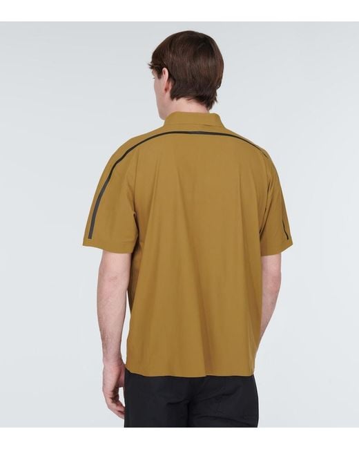 GR10K Yellow Taped Ultrasound Polo Shirt for men