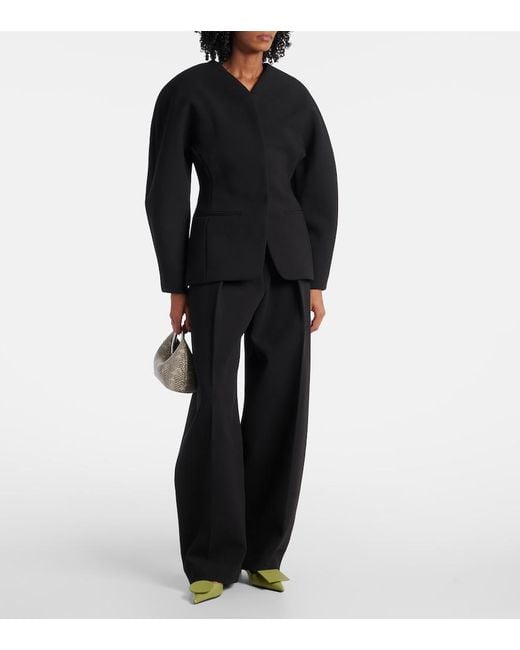 Jacquemus Black Oval Jacket