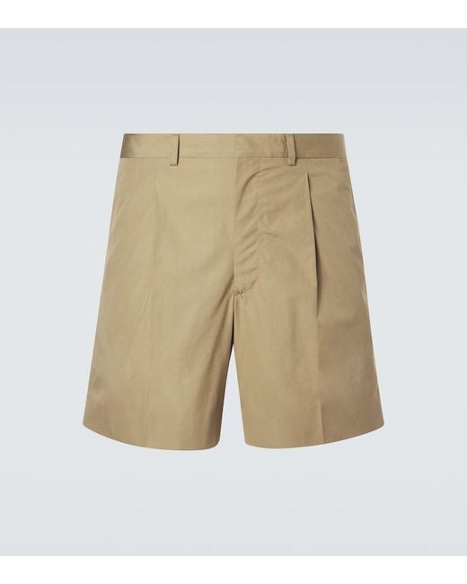 Bermuda di Prada in Natural da Uomo