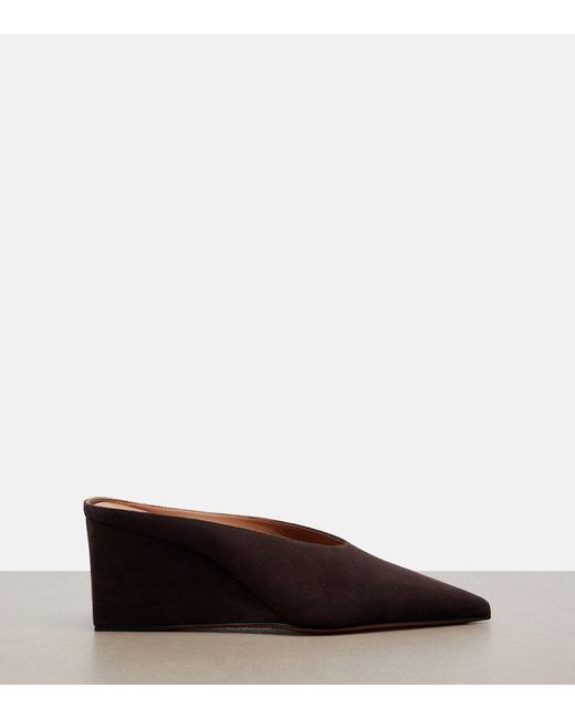 Mules Cube di Alaïa in Brown
