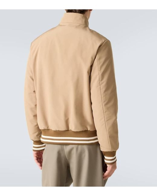 Moncler Natural Archivio Reversible Bomber Jacket for men