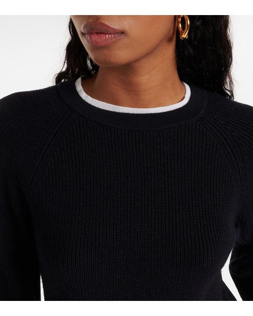 Vince Blue Pullover Aus Wolle Und Kaschmir