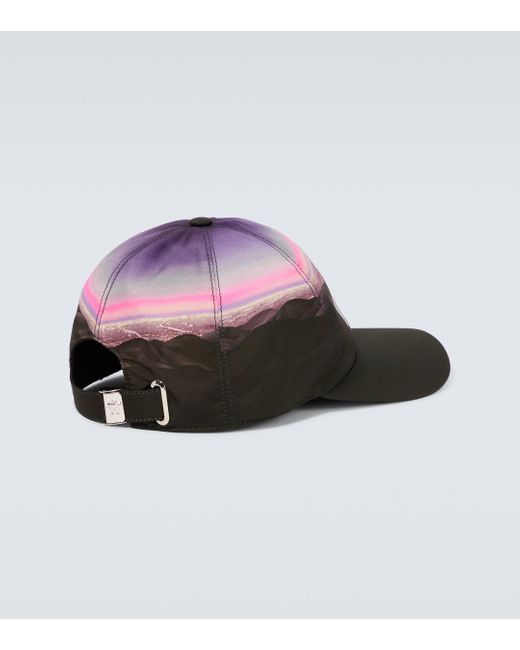 Versace Pink Hills Printed Cap for men