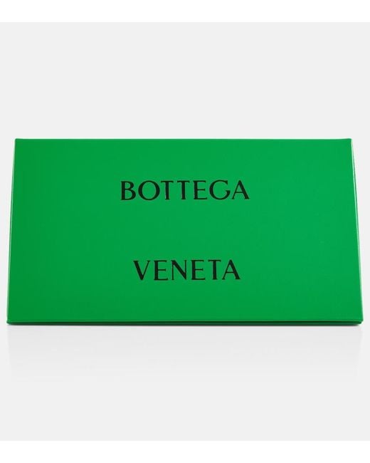 Bottega Veneta Blue Drop Aviator Sunglasses