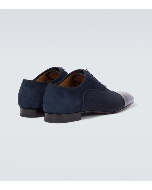 Stringate Greggo di Christian Louboutin in Blue da Uomo
