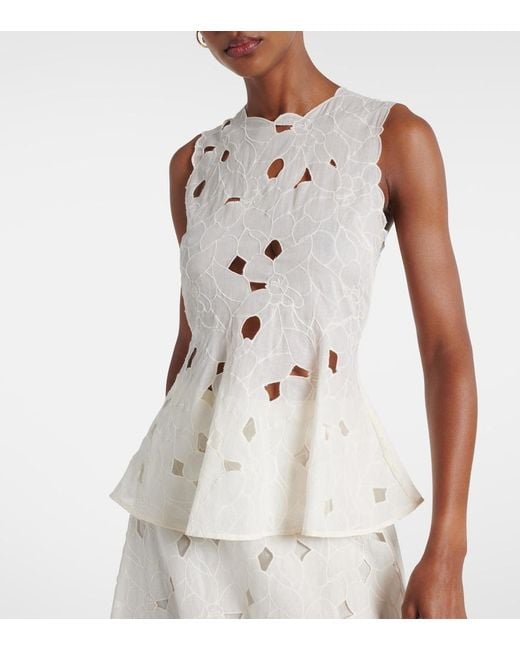 Top Ali di Ulla Johnson in White