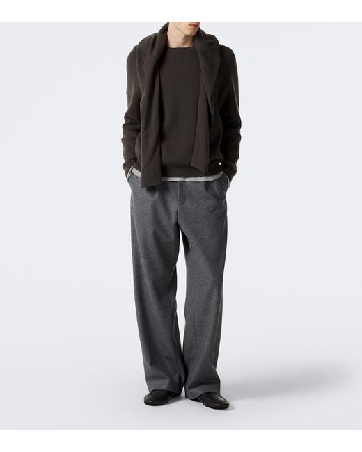 Lisa Yang Gray Edmond Cashmere Sweater for men