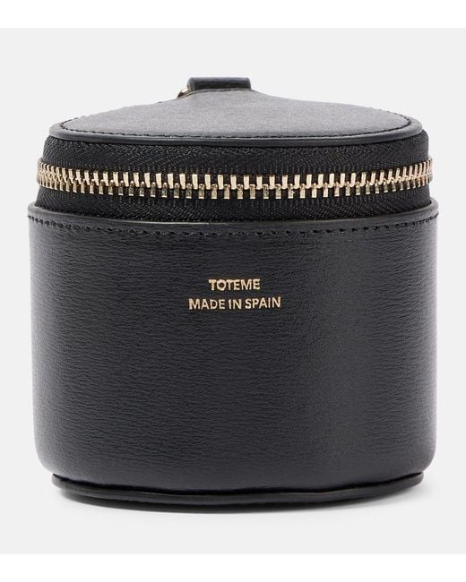 Totême Black Leather Jewelry Box