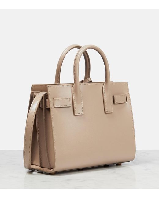 Sac De Jour Baby en cuir Saint Laurent en coloris Natural
