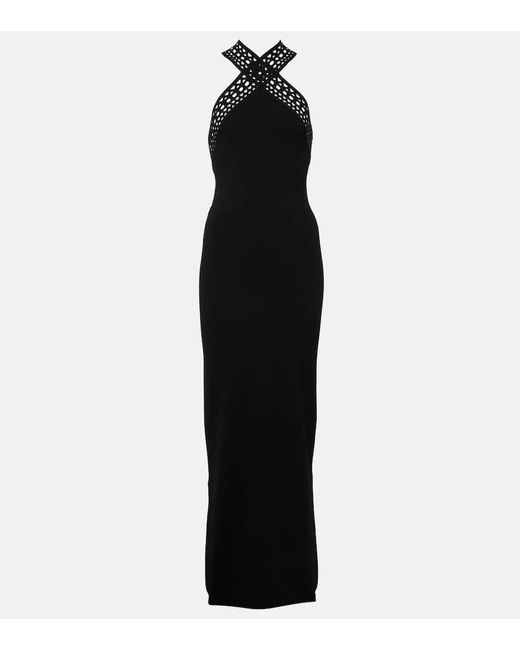 Vestido de fiesta Vienne Alaïa de color Black