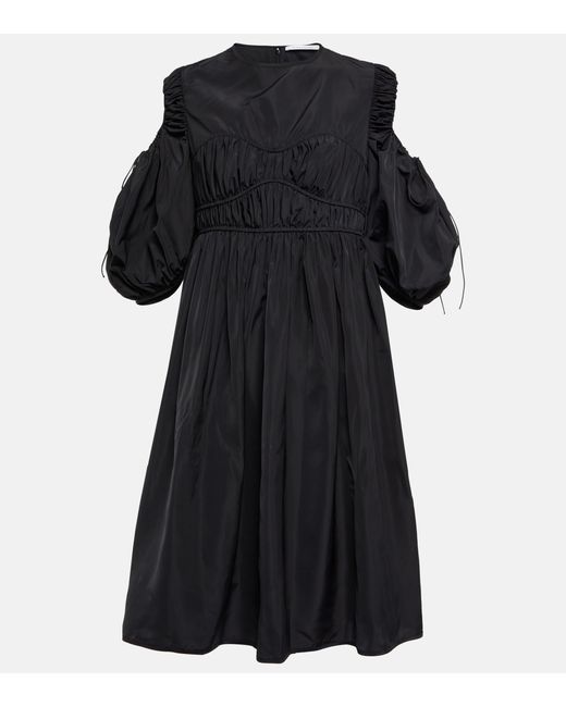 Cecilie Bahnsen Daniella Cut Out Mini Dress in Black | Lyst