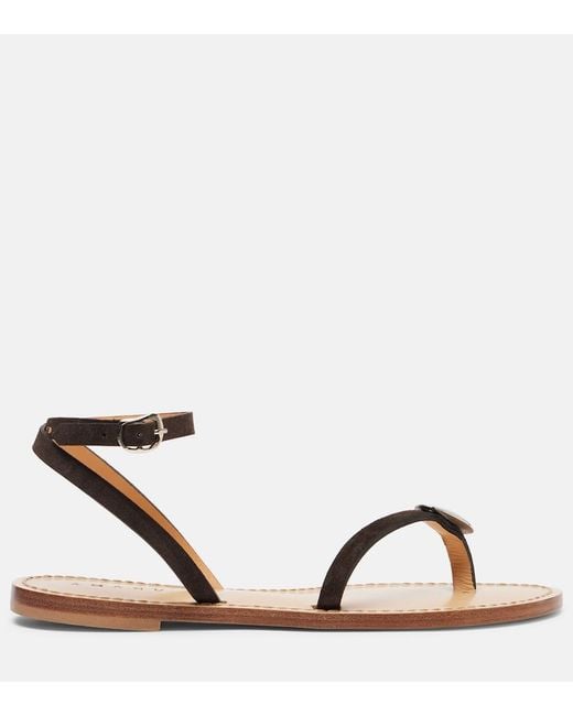 Amanu Brown Senegal Leather Sandals
