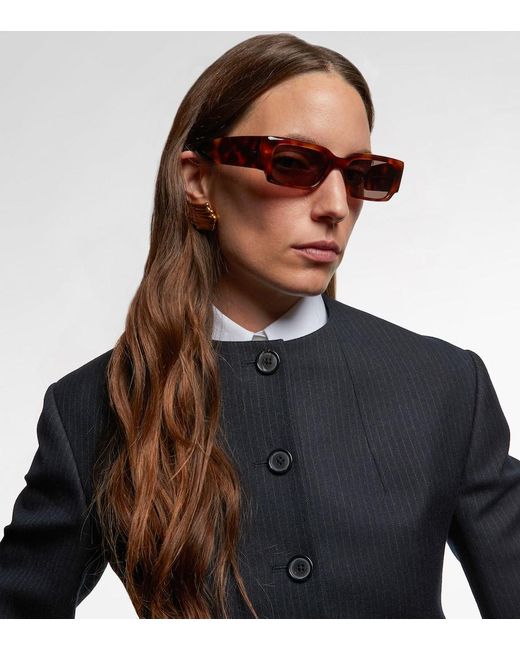 X Oliver Peoples – Lunettes De Soleil 1995C Rectangulaires Khaite en coloris Brown