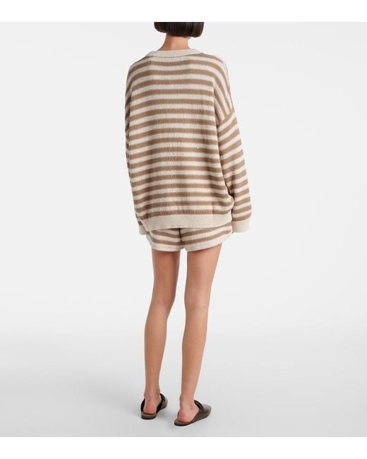 Pullover di Brunello Cucinelli in Natural