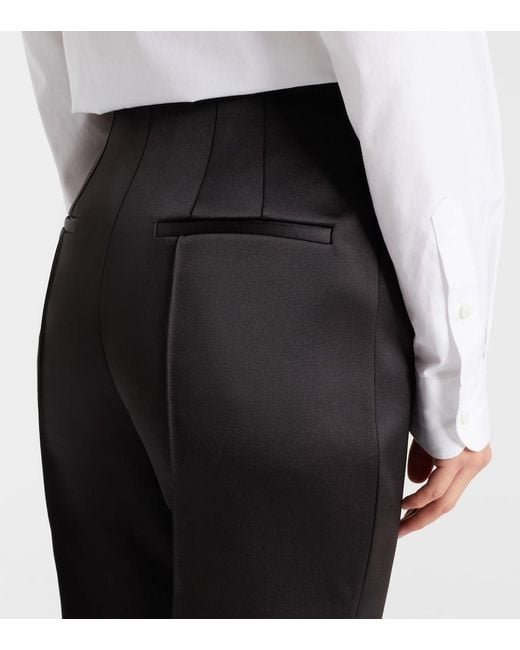 Wardrobe NYC Black High-Rise-Hose